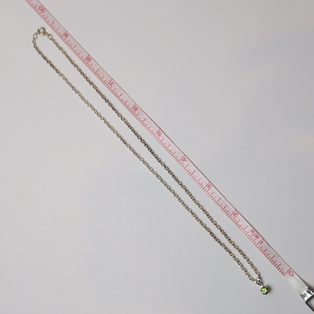 Effy Green Gemstone Gold Tone 19" Necklace New - Picture 11 of 12